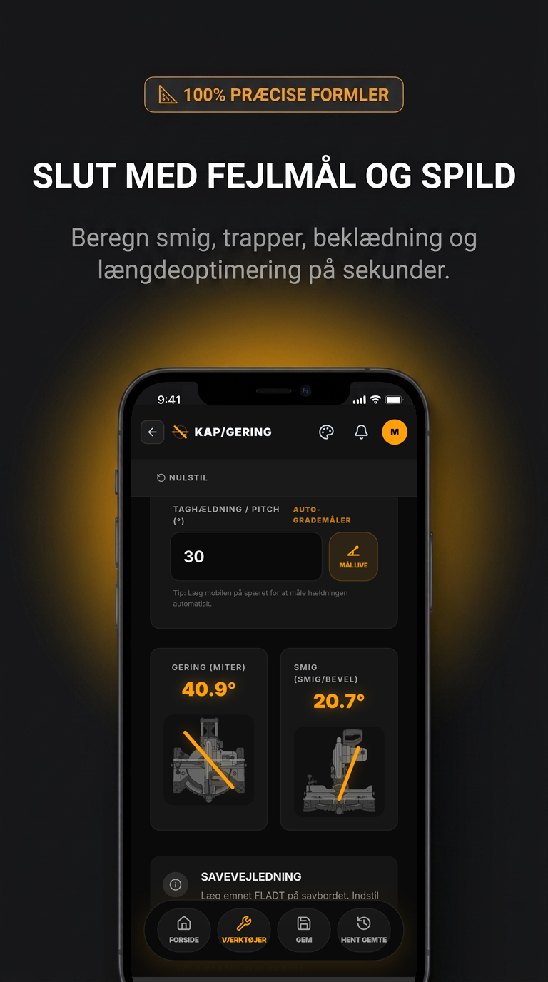 SLUT MED FEJLMÅL OG SPILD